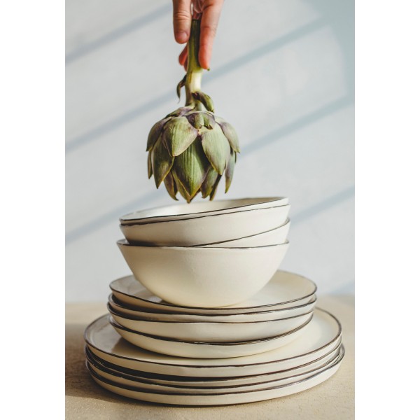 Handmade Pottery Dinnerware Ceramic Dinnerware Dinner Set Ceramic Dinner Plate Soup Bowl Salad Plate Rustic Plates Dish Set New Home Gift
Seller details