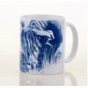 Delft Blue, Delft Blue Ceramics, Blue Mug, cyanotype mug, mug cow, mug blue cow, mug Royal blue, mug dutch blue,