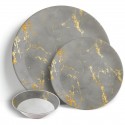 Grey & Gold Marble - 18pc Dinner Set - Ceramic Porcelain China | Dinner Set 6 | Dinner Party | Dinner Service | Dinner Table | Dinnerware
Seller details