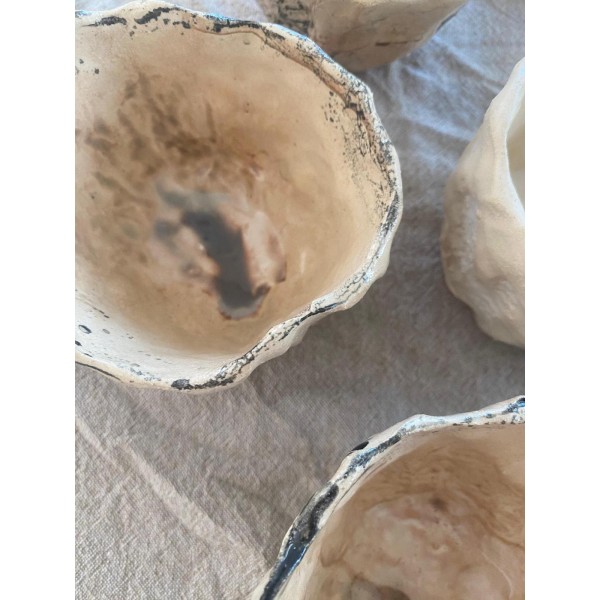 Set Of 6 CUPS AND PLATES Ceramic Cups And Plates Ceramics Handmade Cups and Plates Set Cups with Saucer Tea Cup Sets Fine Art Ceramics
