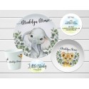 Safari Animals Children's Plate set, Jungle Animals Personalized Plate, Cup, Melamine Plate, Birthday Gift, First Birthday, Baby Gift
Seller details
