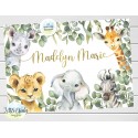 Personalized Children's Placemat, Safari, Jungle Animals Personalized Placemat, Toddler Gift, Personalized Gift, Girl Gift, Boy Gift
Seller details