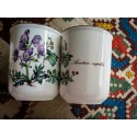 Villeroy & Boch Botanica mug, old series, vintage tableware, floral pattern, country house style