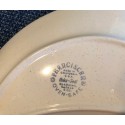 Franciscan Oasis Crescent Plate, Vintage MCM
