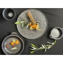 Black Slate-Texture Porcelain Dinnerware | Rock-Pattern Semi-Matte Plates | Slate-Looking Ceramic Crockery | Minimalist Gourmet Plates
Seller details