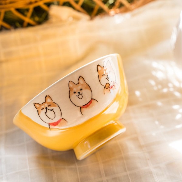 Japanese Cute Hand-Painted Shiba Inu Dogs Coffee Mug, Bowl And Plate, Shiba Inu Tea Cup Saucer Set
Seller details