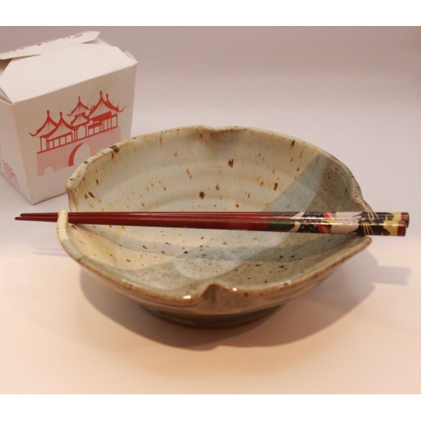 Bowl and chopsticks