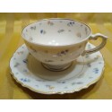 Federal Shape Syracuse China. Pattern: Suzanne. 6 Piece Place settings and individual pieces.