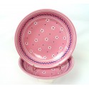 Gmundner Keramik Porcelain Austria 2 Pink Enamel Flowers 8" Soup Bowls
Seller details