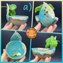 NEW Herb Stripper Bowl AND garlic grater in one NEW colors