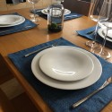 Set de table en coton japonais, doublé