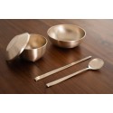 Korean Premium Bronzeware BANGJJA YUGI  Cutlery Spoon Chopsticks Set Handmade 한국 유기 숟가락 젓가락 세트