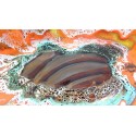 Vallauris/vintage style ceramic dish