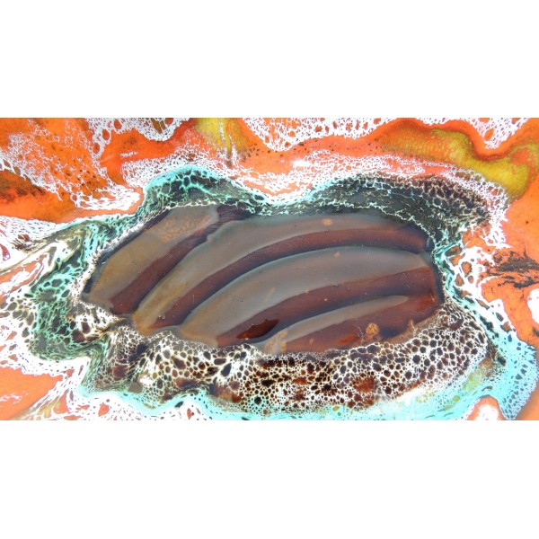 Vallauris/vintage style ceramic dish