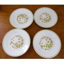 SELECTION of STRAWBERRY SUNDAE Dinnerware, Vintage Corelle