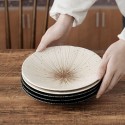 5 Piece Handmade Japanese Minoyaki Striped Pasta Plates | Black & White Plates with Wabi Sabi Modern Tokusa - Chic Elegant Dinnerware Set
Seller details