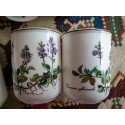 Villeroy & Boch Botanica mug, old series, vintage tableware, floral pattern, country house style