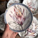 Wedding serving set, handpainted plate, new house gift, serving bowl, fruit bowl, dinnerware  set, handpainted plate
Seller details