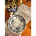 Villeroy & Boch, Valeria series, blue transferware, old series, exclusive tableware, dinner service, antique tableware, dinner plates, soup plates