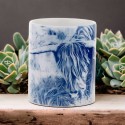 Delft Blue, Delft Blue Ceramics, Blue Mug, cyanotype mug, mug cow, mug blue cow, mug Royal blue, mug dutch blue,