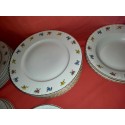 Crown Regal fine China.  Made in Romania.  Curtea De Arges. Gold trim. Replacement dinnerset pieces