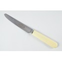 New Fantastic Genuine Cream/white Handle Dessert Knife Made In Sheffield England