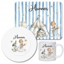 Children's tableware set personalized with name / breakfast board children's plates and cups with name / circus
Seller details