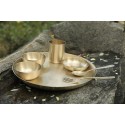 Pure Bronze Ayurveda Dinner Set 6pcs Broze Gold Tumbler Bowl Spoon Glass And Platter
Seller details