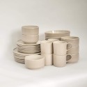 Complete set Eelina - Cappuccino Beige, earthenware, plate, bowl, handmade
Seller details