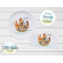 Noah's Ark Children's Plate set, Noah's Ark Personalized Plate, Cup, Melamine Plate, Baptism Gift, Birthday Gift, First Birthday, Baby Gift
Seller details
