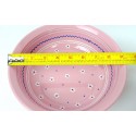 Gmundner Keramik Porcelain Austria Pink Enamel Flowers 9 1/4" Vegetable Bowl
Seller details