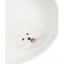 Pet Portrait Porcelain Middle Print 8" Plate - Bichon