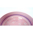 Gmundner Keramik Porcelain Austria Pink Enamel Flowers 7 1/8" Vegetable Bowl
Seller details