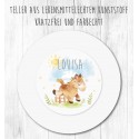 Children's tableware set personalized with name / breakfast board children's plates and cups with name made of melamine / horse
Seller details