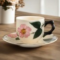 Villeroy & Boch: Wildrose coffee cup with saucer 2-piece