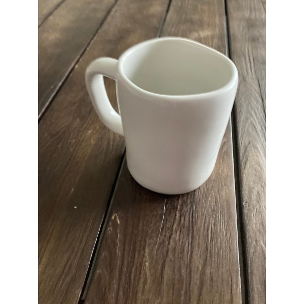 Rae Dunn Ceramic Coffee/Tea Mug (Cheers/White)16 oz